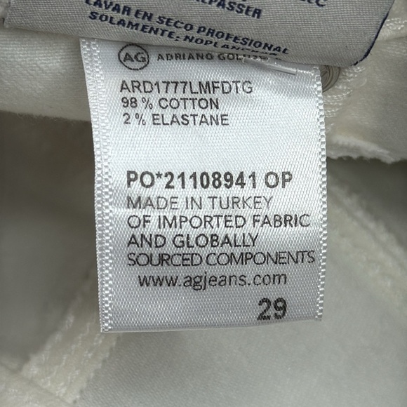 AG Adriano Goldschmied | Farrah Skinny Ankle Jeans
Luminous Fade to Grey - Picture 8 of 14